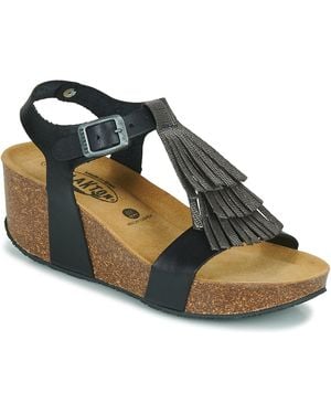 Plakton Sandali Con Zeppa So Tonka - Blu