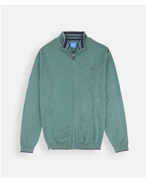 Oxbow Pull Gilet zippé PEZIP - Vert