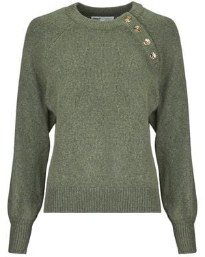 ONLY Pullover Onlemma Ls Button Oneck Knt - Grün