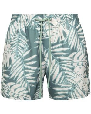 Lisca Maillots de bain Short de bain palmier Men Swimwear Lisca - Bleu