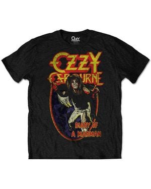 Ozzy Osbourne T-shirt Diary Of A Mad Man - Noir