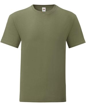 Fruit Of The Loom T-shirt Iconic 150 - Vert