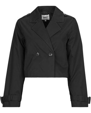 ONLY Trenchcoats Onleja - Schwarz