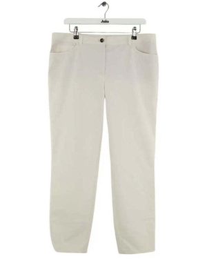 ESCADA Pantalon Pantalon Droit - Blanc