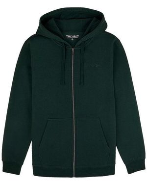 Teddy Smith Sweatshirts À Capuche Giclass Little - Vert