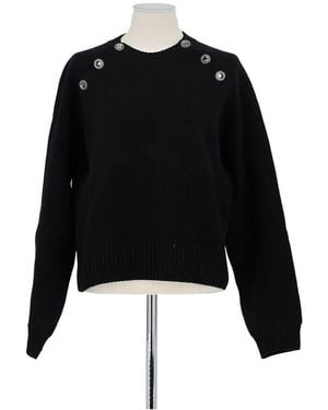 The Kooples Pull Pull en laine noir