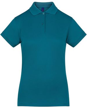 Henbury Polo Coolplus - Bleu