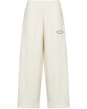 New Balance Pantaloni Sportivi Linear Heritage Fleece Barrel Leg Pant - Bianco