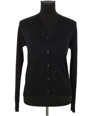 Closed Gilet Cardigan En Lin - Noir