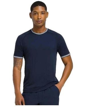 Wilson T-shirt T-shirt Performance Crew manches longues - Bleu