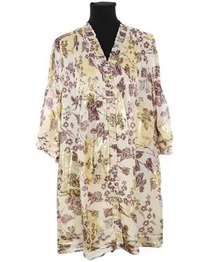 Jupe à Volants Diane Von Furstenberg - Mousseline De Soie - Taille 10 US - Multi-couleur - Neuf Avec Petit Défaut