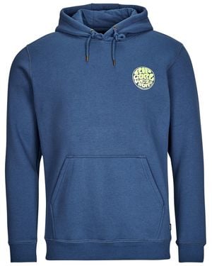 Rip Curl Sweat-shirt WETSUIT ICON HOOD - Bleu