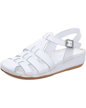 Gemini Sandales Compensées - Blanc