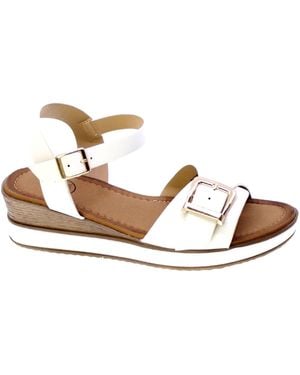 Yanema Sandales compensées 348602 - Métallisé