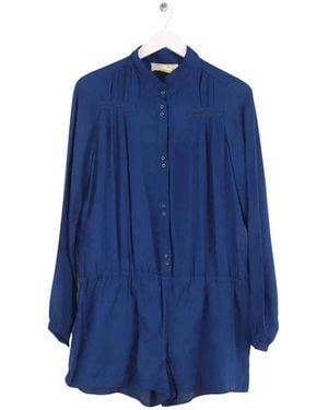Vanessa Bruno Combinaisons Combishort bleu