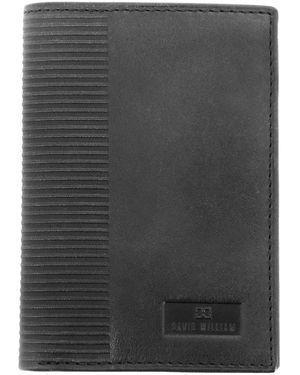 David William Portefeuille DW Men - Gris