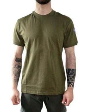 Blauer T-shirt - Vert