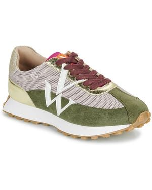 Vanessa Wu Baskets basses FAUSTINE - Vert