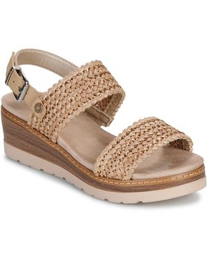 Refresh Keilabsatzsandalen 175203 - Mettallic
