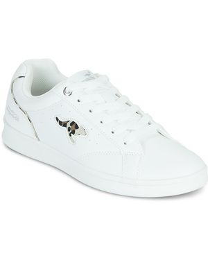 Kangaroos Baskets Basses K-Ten Rosa - Blanc
