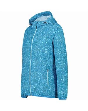 CMP Veste WOMAN JACKET RAIN FIX HOOD - Bleu