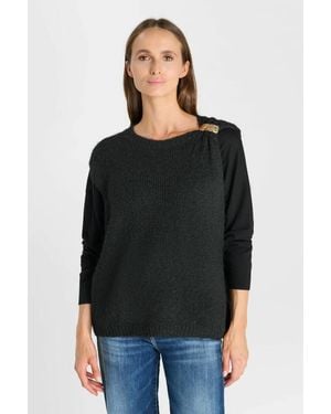 Le Temps Des Cerises Pull Pull Kestrel - Noir