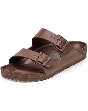 Birkenstock Claquettes Arizona Eva - Marron