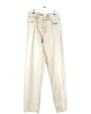 Eytys Jeans Jean droit en coton beige - Neutre