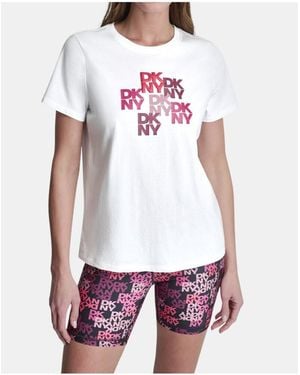 DKNY T-Shirt Dp6T1760 - Blanc