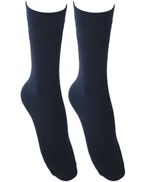 TRASPARENZE Chaussettes Gambaletto In Lana Merinos 100 Denari Alison - Bleu