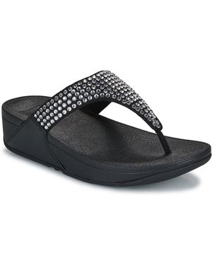 Fitflop Teenslippers Lulu Maxi Crystal - Zwart