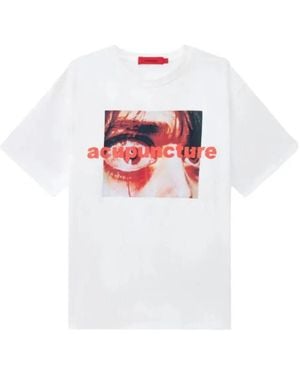 Acupuncture T-shirt T-shirt blanc pour les yeux d'
