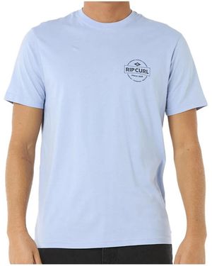 Rip Curl T-shirt _M_STAPLE TEE - Bleu