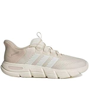adidas Baskets Basses Baskets Cloudfoam Flex Rapidfit Maille Respirante - Blanc