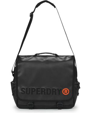 Superdry Borse Bisacce Tarp Record - Nero