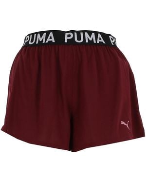 PUMA Short W strong knit s - Rouge