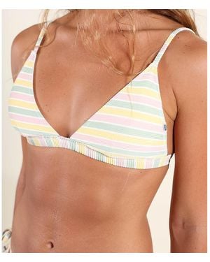 Oxbow Maillots De Bain Haut De Bikini Triangle Sunrise - Blanc