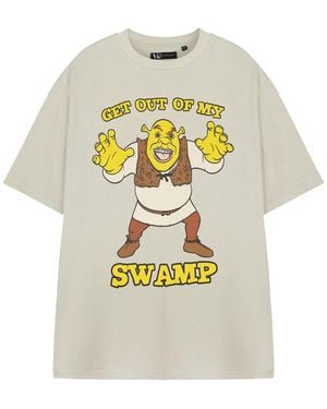 Shrek T-Shirt Character T-Shirt À Manches Courtes - Métallisé
