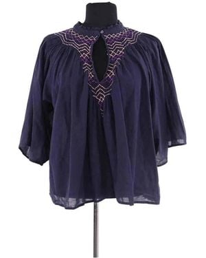 Antik Batik Blouses Blouse Bleue