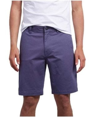 Volcom Short Frickin Slim St 18 Deep Blue - Bleu