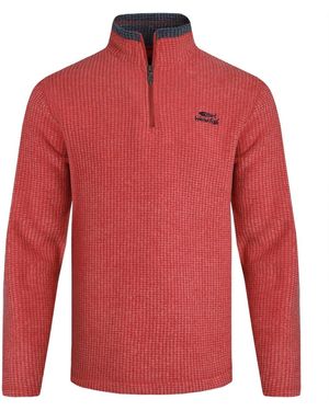 Weird Fish Sweat-shirt Newark - Rouge