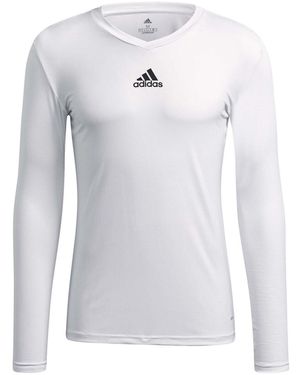 adidas T-Shirt Lange Mouw - Wit
