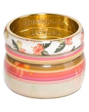 Desigual Bracelets Bracelet Puls_3 Pack Pulseras 73G9Ed1 - Métallisé