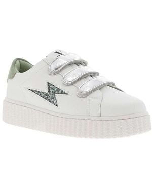 Vanessa Wu Baskets basses 24120CHPE25 - Blanc