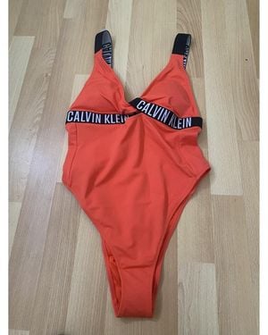 Calvin Klein Maillots de bain Maillot de bain 1 pièce Calvin klein - Rouge