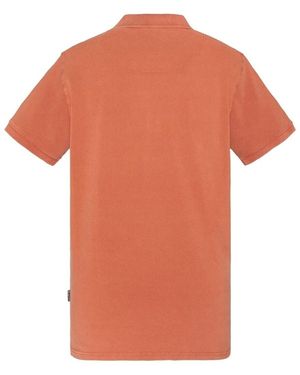 Schott Nyc Polo Polo Ref 68610 Rust - Orange