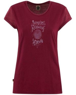 E9 T-shirt Kiss 24 - Rouge