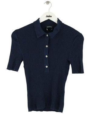 A.P.C. Polo Top bleu