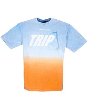 Mauna Kea T-Shirt Degrade' Tee X Triple J - Bleu