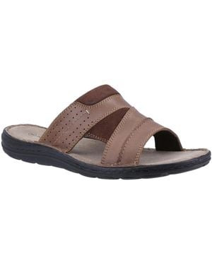 Hush Puppies Sandales plates Archer - Marron